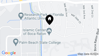 Map of 566 NW 35th Place, Boca Raton FL, 33431
