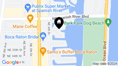 Map of 3798 NE 7th Drive, Boca Raton FL, 33431
