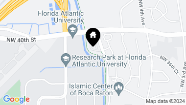 Map of 661 NW 38th Circle, Boca Raton FL, 33431
