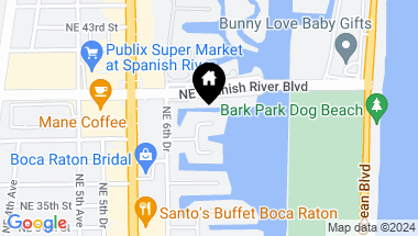 Map of 775 NE 39th Street, Boca Raton FL, 33431