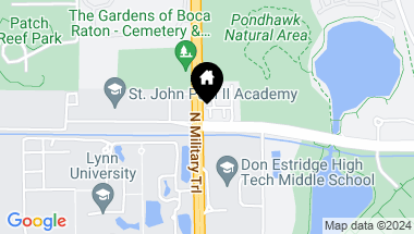 Map of 4021 NW 18th Way # 48, Boca Raton FL, 33431