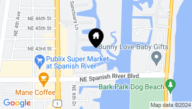 Map of 4111 Ibis Point Circle, Boca Raton FL, 33431