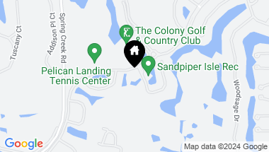Map of 24300 Sandpiper Isle WAY # 105, BONITA SPRINGS FL, 34134