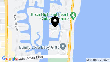 Map of 4201 N Ocean Boulevard 601, Boca Raton FL, 33431