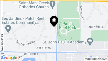 Map of 4500 NW 23rd Court, Boca Raton FL, 33431