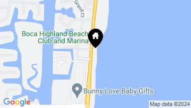 Map of 4545 N Ocean Boulevard 7a, Boca Raton FL, 33431