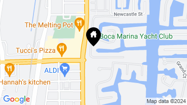 Map of 5290 Boca Marina Circle S, Boca Raton FL, 33487