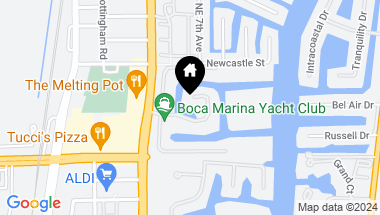 Map of 659 Boca Marina Court, Boca Raton FL, 33487