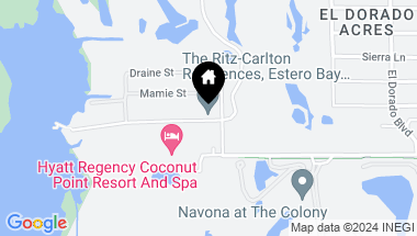 Map of 5000 Coconut Rd # 202, BONITA SPRINGS FL, 34134