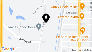 Map of 6100 NW 2nd Avenue 123, Boca Raton FL, 33487