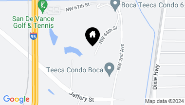 Map of 293 NW 64th Street, Boca Raton FL, 33487