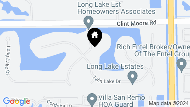 Map of 18146 Long Lake Drive, Boca Raton FL, 33496
