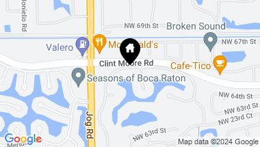 Map of 2604 NW 64th Boulevard, Boca Raton FL, 33496