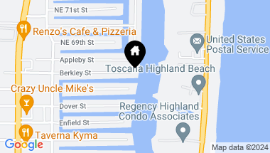 Map of 880 Berkeley Street, Boca Raton FL, 33487