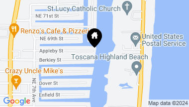 Map of 898 Appleby Street, Boca Raton FL, 33487
