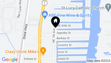Map of 701 Appleby Street, Boca Raton FL, 33487