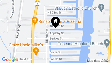 Map of 757 Appleby Street, Boca Raton FL, 33487