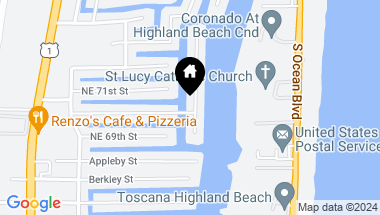 Map of 7001 NE 8th Drive, Boca Raton FL, 33487