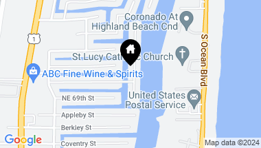 Map of 7031 NE 8th Drive, Boca Raton FL, 33487
