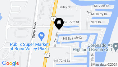 Map of 700 NE Orchid Bay Drive, Boca Raton FL, 33487