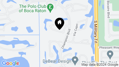Map of 5489 Steeple Chase, Boca Raton FL, 33496