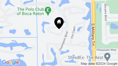 Map of 5490 Steeple Chase, Boca Raton FL, 33496