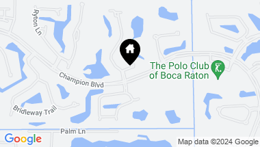 Map of 5690 Huntington Park Court, Boca Raton FL, 33496