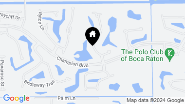 Map of 17249 Huntington Park Way, Boca Raton FL, 33496