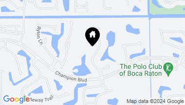Map of 17201 Huntington Park Way, Boca Raton FL, 33496