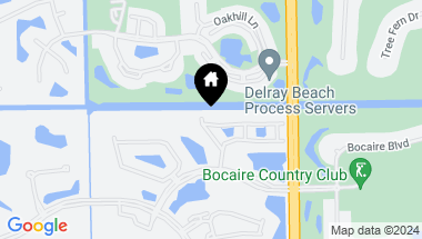 Map of 5198 Windsor Parke Drive, Boca Raton FL, 33496