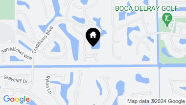 Map of 16922 Isle Of Palms Drive A, Delray Beach FL, 33484