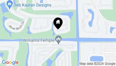 Map of 3745 Red Maple Circle, Delray Beach FL, 33445