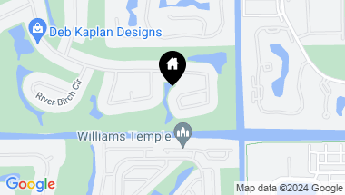 Map of 3719 Red Maple Circle, Delray Beach FL, 33445