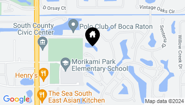 Map of 16710 Colchester Court, Delray Beach FL, 33484