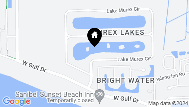 Map of 425 Lake Murex CIR, SANIBEL FL, 33957