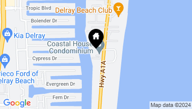 Map of 2200 S Ocean Boulevard 606, Delray Beach FL, 33483