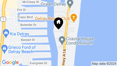 Map of 2150 S Ocean Boulevard 2c, Delray Beach FL, 33483
