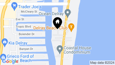 Map of 2000 S Ocean Boulevard 201, Delray Beach FL, 33483