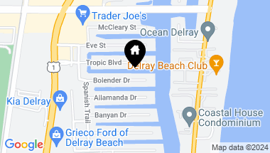 Map of 955 Bolender Drive, Delray Beach FL, 33483