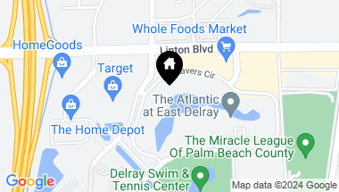 Map of 2025 Lavers Cir D404, Delray Beach FL, 33444