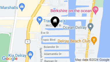 Map of 939 Eve St, Delray Beach FL, 33483