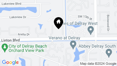 Map of 1700 Dover Road 111-A, Delray Beach FL, 33445