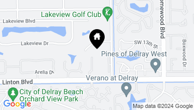 Map of 3011 Linton Boulevard 106-D, Delray Beach FL, 33445