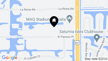 Map of 10179 El Paraiso Place, Delray Beach FL, 33446