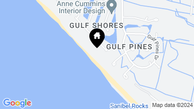 Map of 4443 Waters Edge LN, SANIBEL FL, 33957