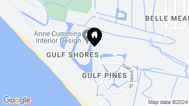 Map of 4427 Gulf Pines DR, SANIBEL FL, 33957