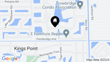Map of 15401 Pembridge Avenue 6, Delray Beach FL, 33484