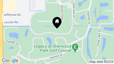 Map of 4515 Sherwood Forest Drive, Delray Beach FL, 33445