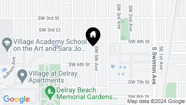 Map of 426 SW 5th Avenue, Delray Beach FL, 33444
