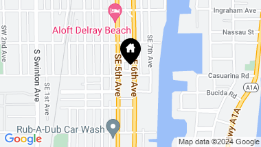 Map of 536 W Mallory Circle, Delray Beach FL, 33483